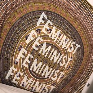 Urban outfitters feminist tapestry